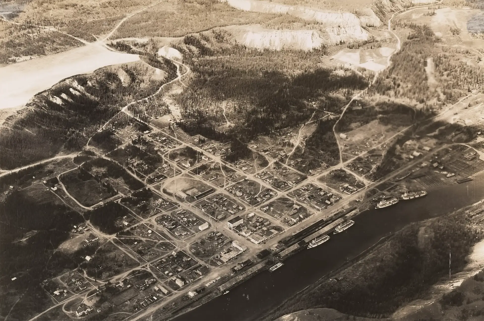 Historical photo of Whitehorse
